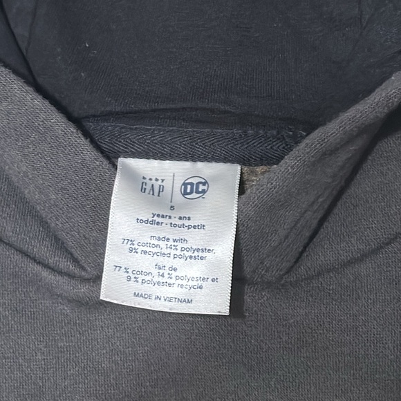 Kids hoodie with cape - Picture 2 of 4